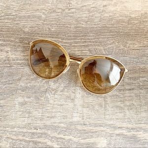 Oliver Peoples Gwynne Oversize Sunglasses